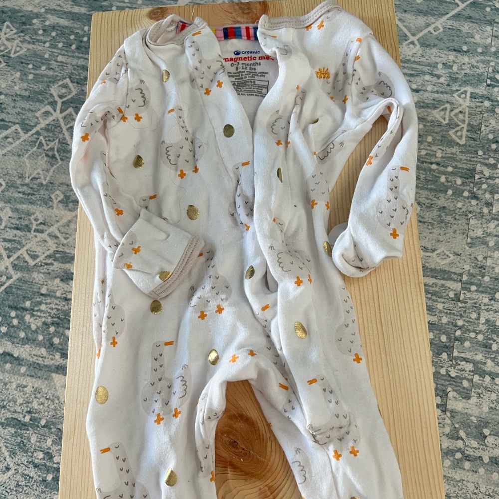 Magnetic Me Golden Goose 0-3 Pajamas